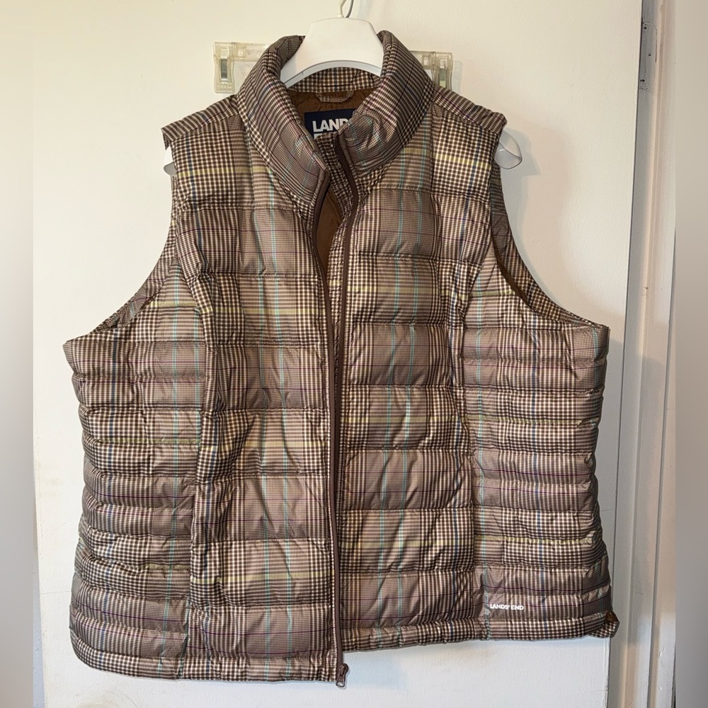 Lands End Puffer Vest